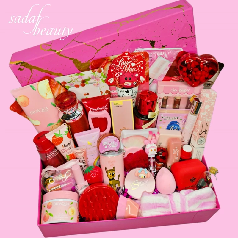 پک آرایشی قرمز098