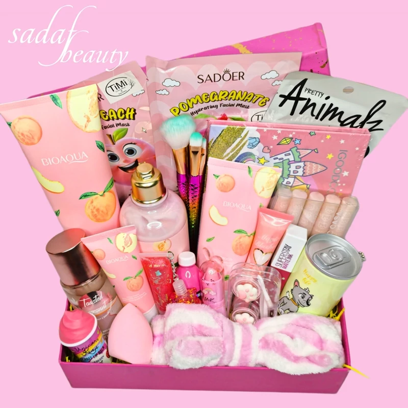 پک آرایشی صورتی کد035